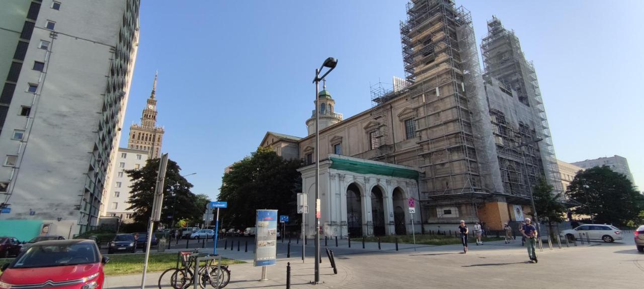 Labo Apartment Bagno Palace Of Culture View Warsaw Luaran gambar